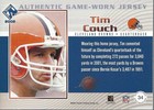 2002 Private Stock Game Worn Jerseys  34 Tim Couch Jersey - Fb