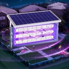 Solar Bug Zapper Outdoor  Wireless Portable Camping Mosquito Zapper 4500v For 35
