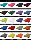 Full 7  Futon Mattress - Renewal Ruby Red Twill  20 Colors 