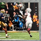 Jeremiah Smith Signed 8x10 Catch And Run Photo Ohio State Buckeyes 5star Coa
