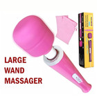 Handheld Massager 20 Speed Wand Vibrating Massage Magic Full Body Therapy Motor 