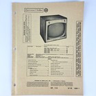 1956 Cbs Tv 7k325 U    Service Wire Schematic Repair Manual Sam   s Photofact Vtg