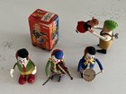Schuco Solisto - Wind-up Toys Lot  x4   Working W keys   One Box  Drummer Violin