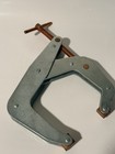 Kant-twist Cantilever Clamp  ft  A Copper-plated T-handle  Screw  And Jaw Pads