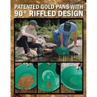 Garrett 10  Gravity Trap Backpacker Gold Pan     Wet   Dry Prospecting Mining Pan