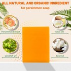 3pack Natural Persimmon Soap Bar For Body Odor Control  Organic Deodorant Body P