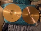 Stagg Sh 13 Medium Hi Hat Cymbals  Traditional Finish  B20 Alloy  Great Shape
