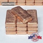 1 Lb  999 Pure Copper Hand Poured Ingots