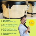 Bahamut Bongo Drum Set  7  9  Wooden Bongos Gift 7    9     Yellow 