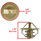 Thermostat For Kawasaki Ninja Zx-12r Zx1200 2000 2001 2002 2003 2004 2005