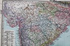 Stielers Hand Atlas  World Map Plate Page No 61 British Colonial India 1888