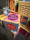 Set Of Children   s Toy Wooden Blocks With Numbers And Letters Set Of 29