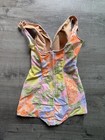 Vintage Swimsuit Retro 1960s Playsuit Size Small-medium