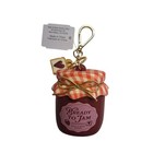 Bath   Body Works Pocketbac Holder Gel Sanitizer Bread To Jam Keychain Bag Charm