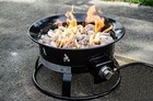 Heininger Fire Pit 58 000 Btu Portable Propane Outdoor Camping Tailgate Patio Rv