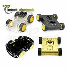 4wd Motor Smart Robot Car Chassis Kits Set W  Speed Encoder Diy Arduino L2ke
