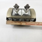 Vintage San Francisco Trolley Liquor Decanter Bar With 2 Shot Glasses Music Box