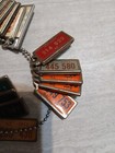 Lot Of 44 Illinois Dav License Plate Keychain 1951 - 1972   1 1949 Indiana 