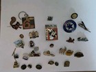 Lot 24  Huge Vintage Souvenir Pin Collectible Enamel Metal Travel Fraternal Lion