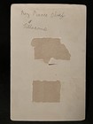 Original 19th C  Native American Chief - Cabinet Card Photo - Nez Perce Chief