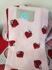 Martha Stewart Kitchen Towels  3  Heart Cherries 100  Cotton Nwt