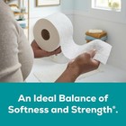 Angel Soft Mega Toilet Paper 48 Rolls  192 Regular  2-ply Soft   Strong  79403 