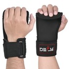 Defy Gym Weight Lifting Straps Power Training Grip Workout Wrist Wraps Gloves