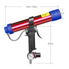 Adjustable Pneumatic Seam Sealer Glue Gun Air Rubber Tool 310ml Hard Sealant us