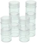 10pc Plastic Storage Container Set Jewelry Beads Findings Crafts Parts Holder
