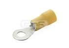 200 Pack 1 4  12-10 Gauge Awg Yellow Vinyl Ring Terminals Connectors 1 4 