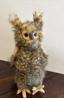 Hansa Owl Stuffed Animal Plush Moveable Head 2010 Portraits Of Nature New W Tags