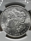 1878-cc Morgan Silver Dollar  1 - Ngc Ms63 - Carson City