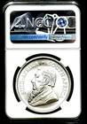 2019 S  Africa  1kr Silver Krugerrand - Ngc Ms70 Fdoi Harbuz-signed Label  Bs203
