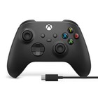 Microsoft Xbox Wireless Controller With Usb-c Cable For Pc - Carbon Black