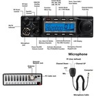 10 Meter 80w High Power Mobile Radio Fm Ssb Transceiver With Noise Reduction