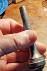 Vintage Frank Holton Elkhorn  66 Trumpet Mouthpiece  Long Shank C 1950s