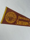 University Of Southern California Pennant Vintage 30  1960s