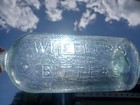 Wheeler s Genuine Bitters Big  Oval Open Pontil Bottle - W small Crack In Base