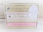 Sheffield Home 3 Pc Photo Album Set   Bridal Shower wedding honeymoon New Sealed