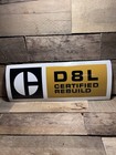 Vintage Cat D8l Certified Rebuild Sticker Decal Nos Block C Logo 6 5   x16 5   