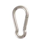 Standard Spring Buckle Locking Carabiner Clip Snap Hook 316 Stainless Steel