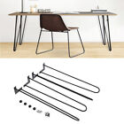 Tc-homeny 30  Inch Bar Hairpin Table Legs Metal Solid Coffee Table Desk Legs