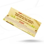 Raw Organic Hemp King Size Slim Rolling Papers 50 Packs Full Box 1600 Leaves