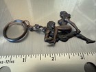 Vintage Man Woman Having Sex Mechanical Metal Keychain Naughty Xxx Adult Vtg