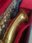Vintage Selmer Bundy Ii Gold Alto Saxophone In Red Velvet Lined Hard Case