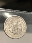 1875 S 20 Cent Piece - Beautiful Old Silver Coin For Its Age    