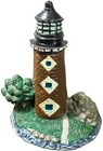 Vintage 9 5     Cast Iron Decor Lighthouse Doorstop Nautical Shoreline
