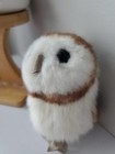 Folkmanis Finger Puppet Barn Owl Mini Plush 4  Stuffed Animal Bird Toy