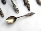 Antique   Vintage Sterling Silver Souvenir Spoon Lot Etc9335