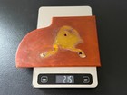 Vintage Catalin Bakelite Marbleized Top Piano Music Box   215 Grams 